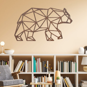 Carved wall decoration bear - ARCTOS 2