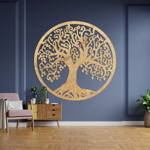 Wooden wall decoration tree of life - FLOREO 2