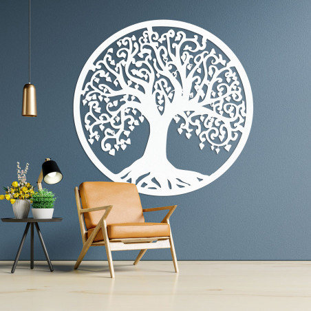 Carved wooden wall decor tree of life - ARBOR