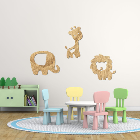 Wooden animals for the room - ZOOTRO