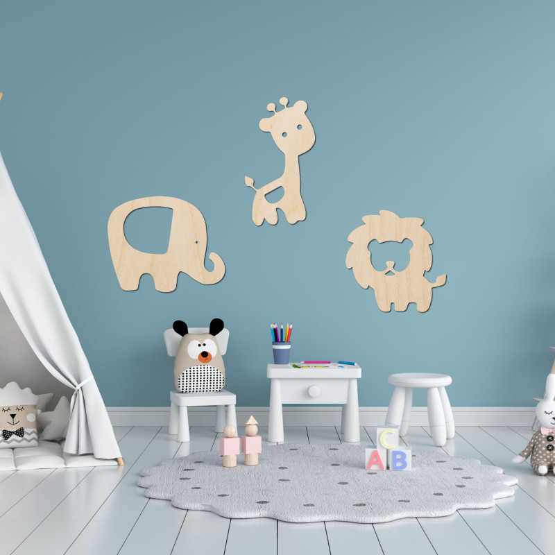 Wooden animals for the room - ZOOTRO