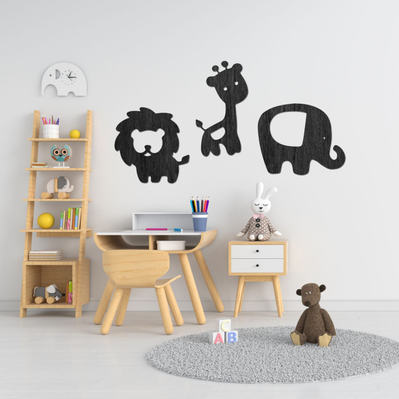 Wooden animals for the room - ZOOTRO