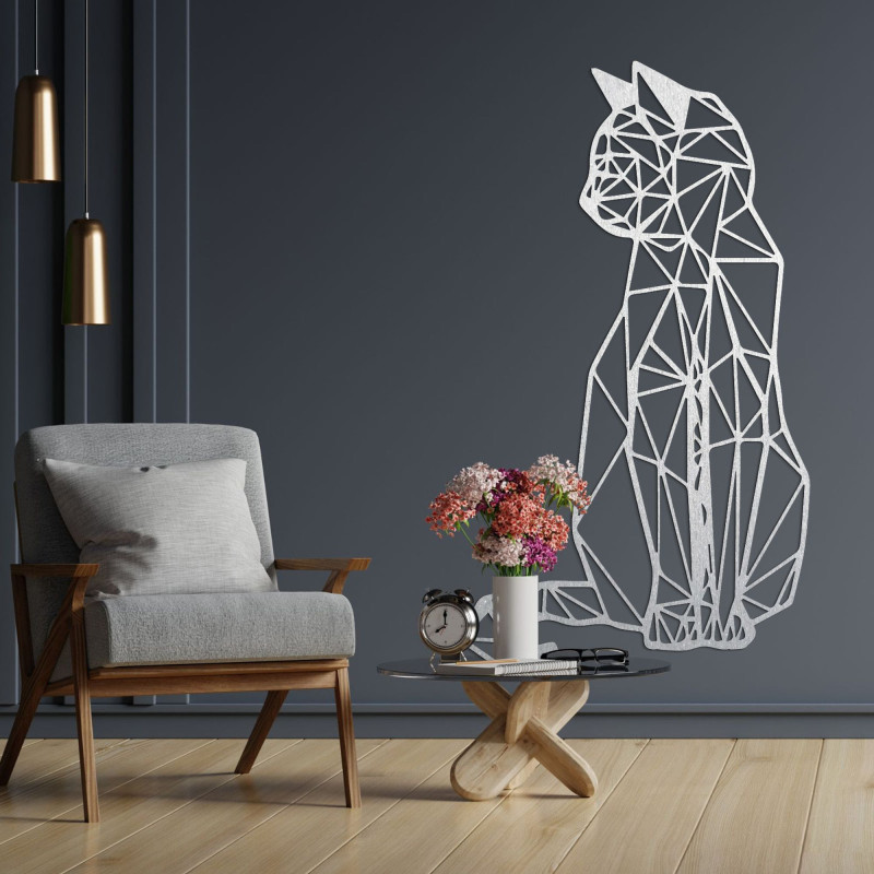 Geometric image of a cat - CILLAL