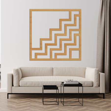 Geometric wall decoration square - SUQARE