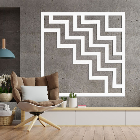 Geometric wall decoration square - SUQARE