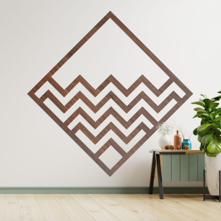 Geometric wall decoration square - SUQARE
