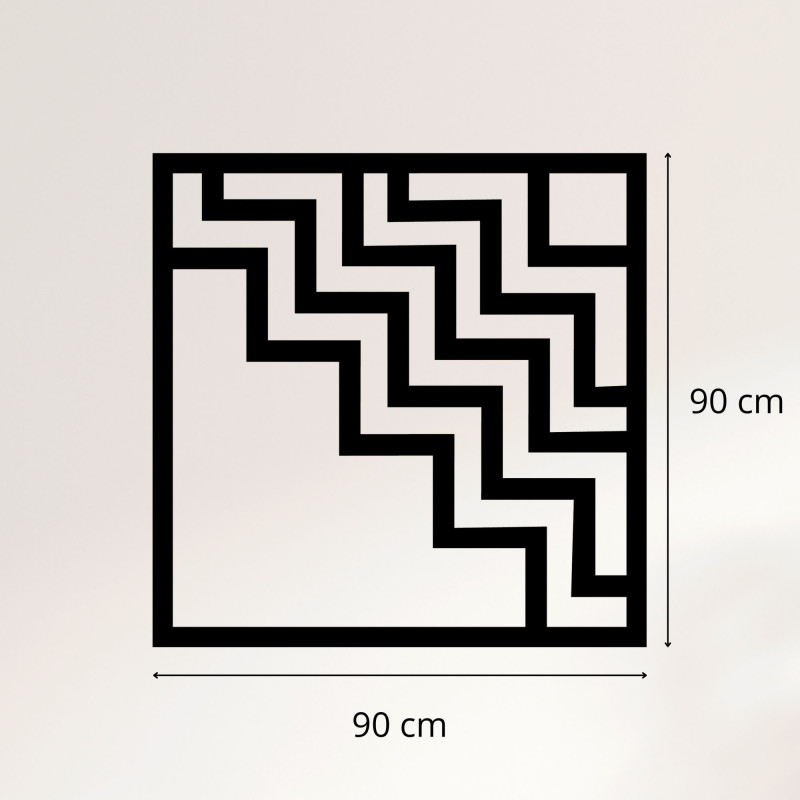 Geometric wall decoration square - SUQARE