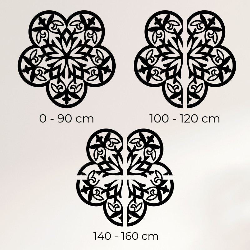 Wooden wall decoration mandala mysterious...