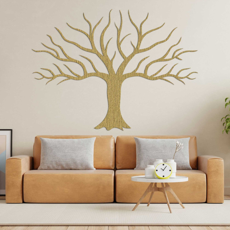 Wooden wall decoration tree branches - KORNE
