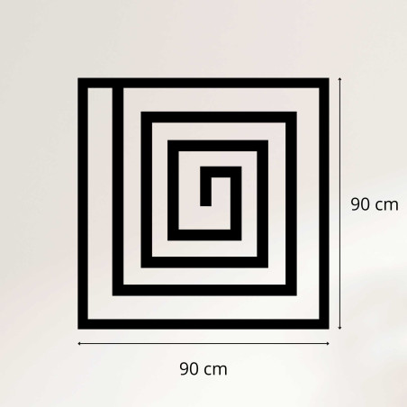 Wooden geometric decoration - WOORTLE