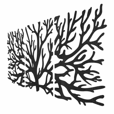 Discover our three-piece painting with a tree and branches motif, the perfect combination of modern design and elegance for your