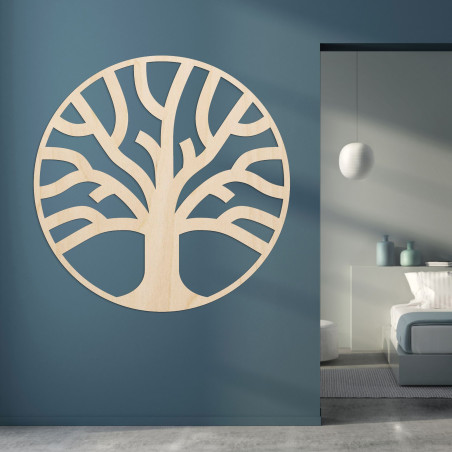 Elegant wooden wall decoration tree of life - SILVA