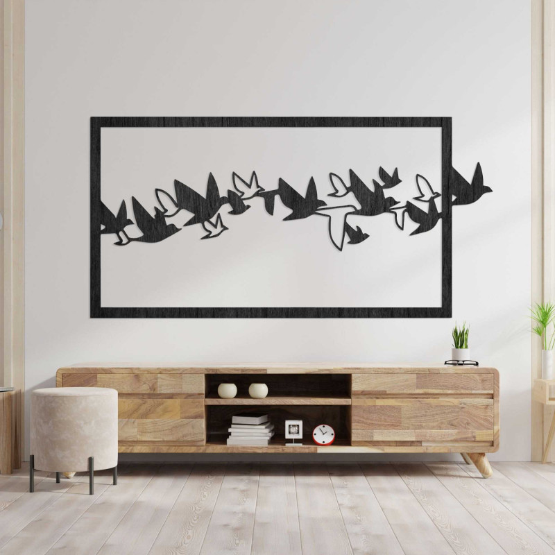 Wall painting birds - ORRO