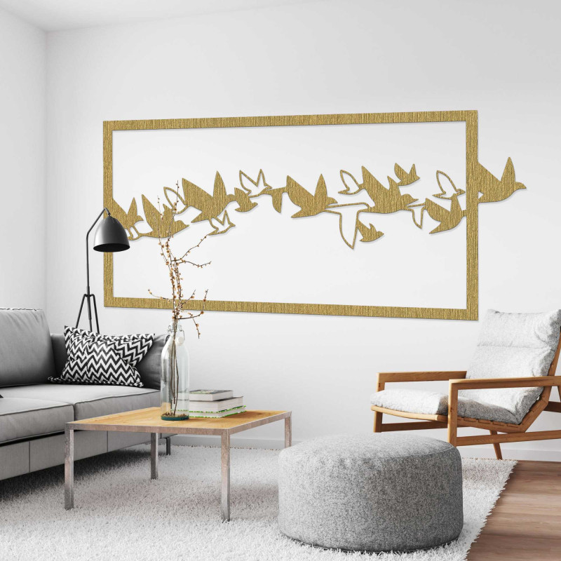 Wall painting birds - ORRO