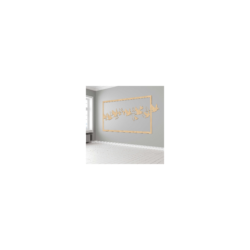 Wall painting birds - ORRO