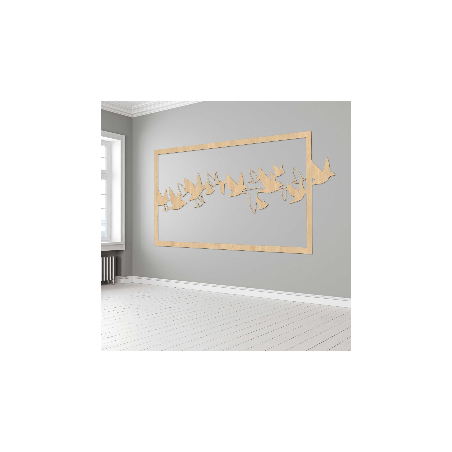 Wall painting birds - ORRO