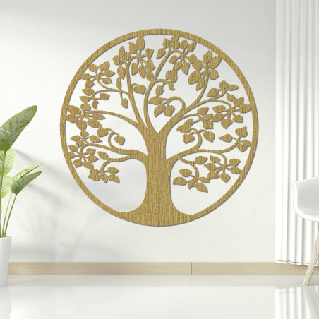 Wood decoration tree of life - MAKJAK