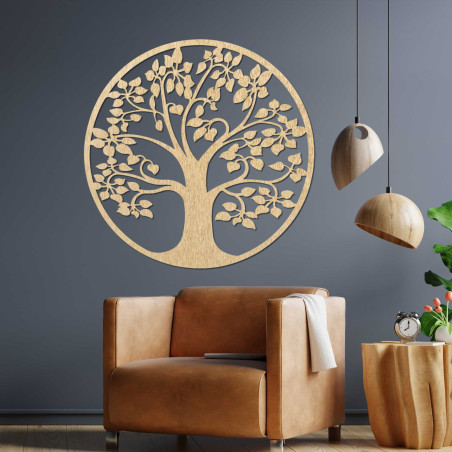 Wood decoration tree of life - MAKJAK