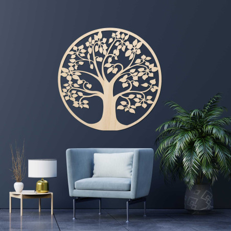 Wood decoration tree of life - MAKJAK
