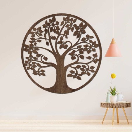 Wooden tree of life on the wall - DROTO