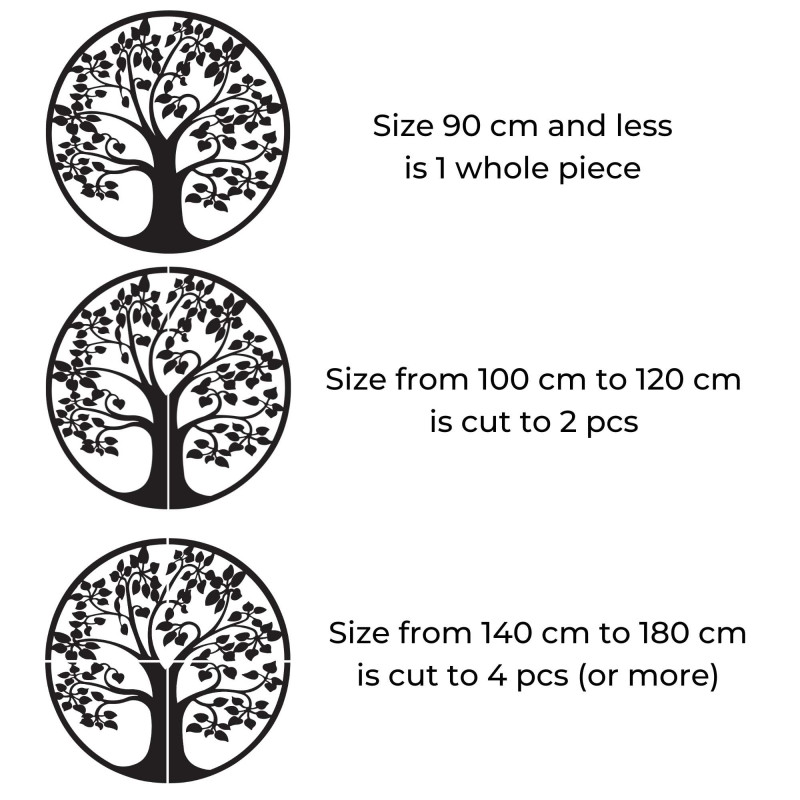 Wooden tree of life on the wall - DROTO