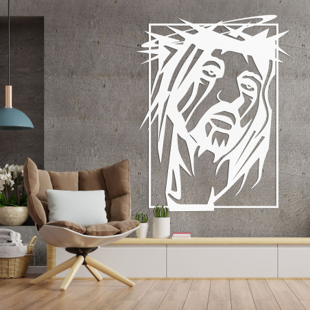 Wooden wall picture Jesus Christ - FAITHO