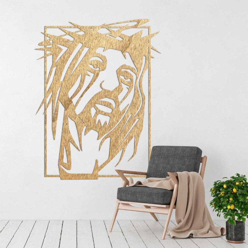 Wooden decoration Jesus Christ - FEIGHTO
