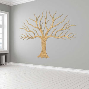 Wooden wall picture tree and branches - JOLAF