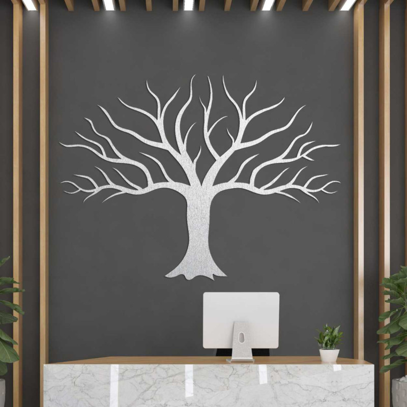 Wooden wall picture tree and branches - JOLAF