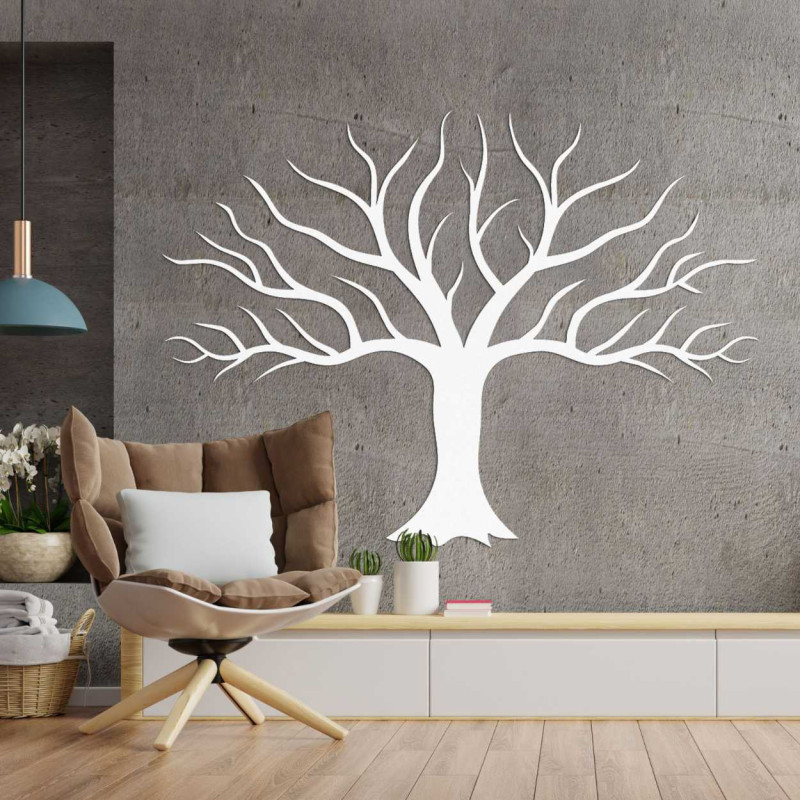 Wooden wall picture tree and branches - JOLAF
