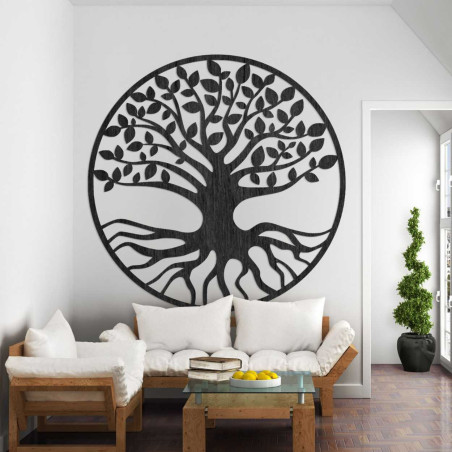 Wooden picture on the wall