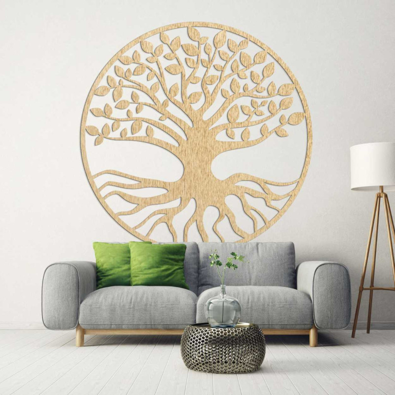 Wooden wall decoration for living room, low price