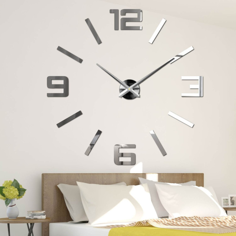 Stylish timer with a diameter of up to 130 cm - create an original design element on your wall