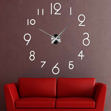 plexiglass clock for the living room