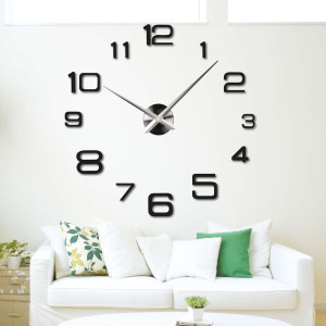 3D Wall Clock Sticker DIY - DESING 2