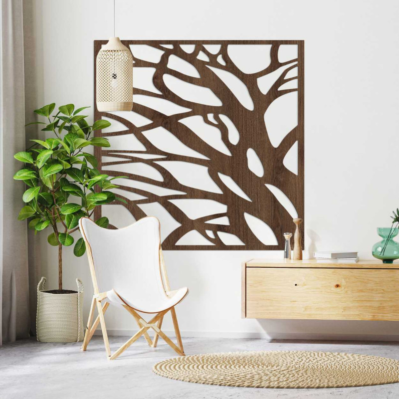Wooden wall picture branches of life - UBILE