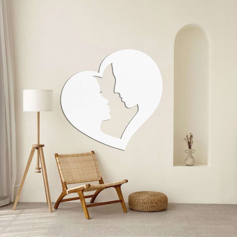 love picture on the wall