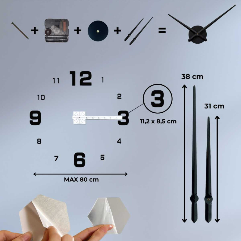 Modern wall clock - DESIRE