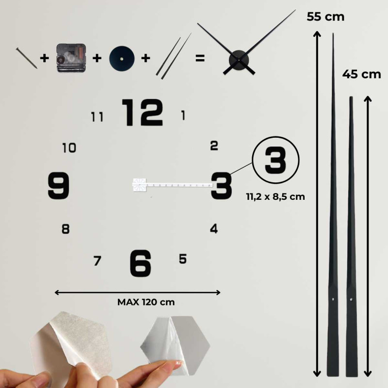 Modern wall clock - DESIRE