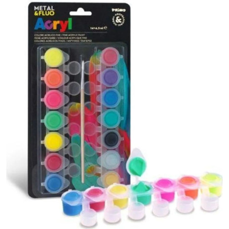 PRIMO acrylic paints 14 x 4.5 ml PRIMO acrylic paints 14 x 4.5 ml