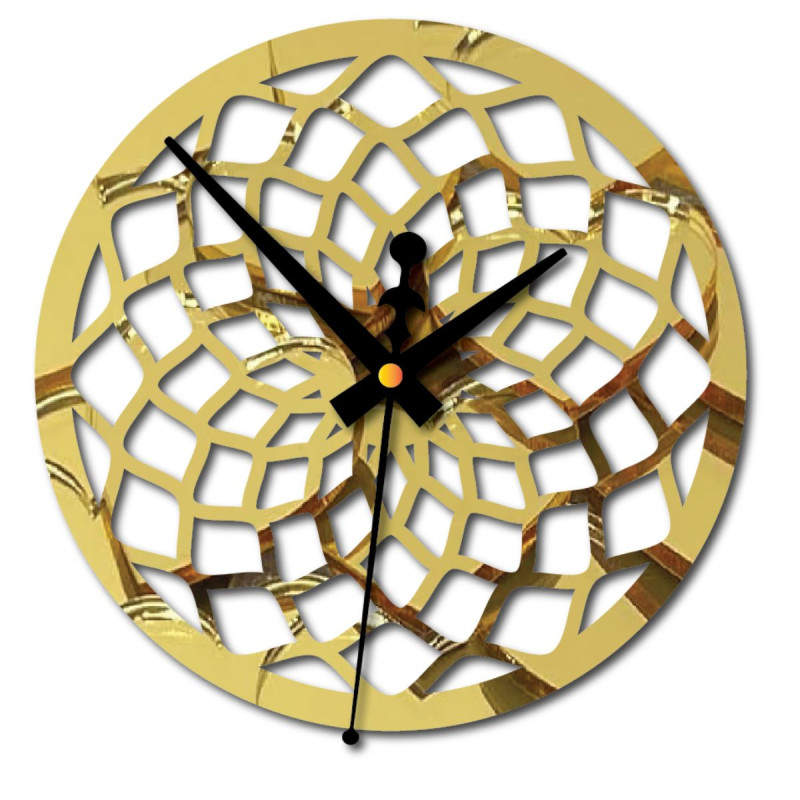 Gold clock for the kitchen