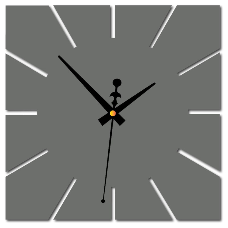 Wall clock minimalist square design - KAVARDI