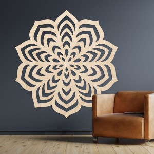 Elegant decoration inspired by organic shapes with soft lines.