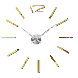 DIY clock with a three-dimensional design, ideal for the blind and visually impaired. 2