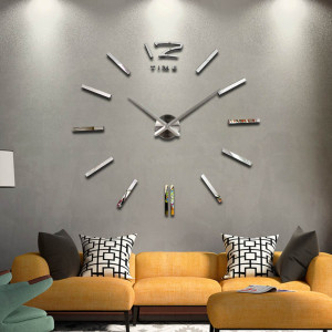 DIY clock with a three-dimensional design, ideal for the blind and visually impaired.