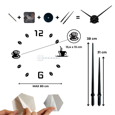 dimension, ruler, wall clock for the obavava dimension, ruler, wall clock for the obavava
