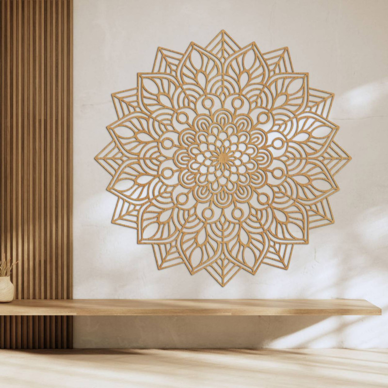 A design element with mandala inspiration and detailed composition.