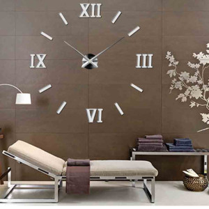 Wall sticker clock for the living room 2