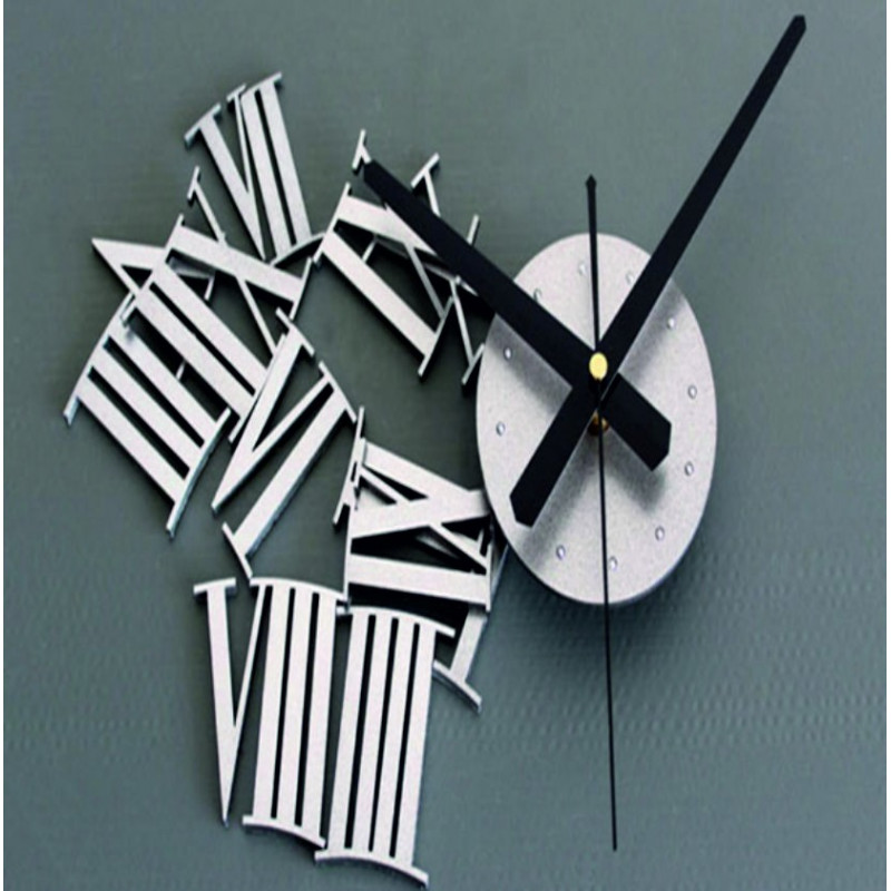 Plastic wall clock for children made of plexiglass. Trendy wall clock as a gift. Xmomo Clock. Acrylic clock