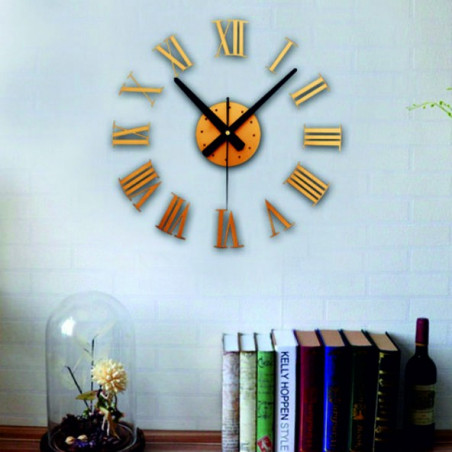 Plastic wall clock for children made of plexiglass. Trendy wall clock as a gift. Xmomo Clock. Acrylic clock